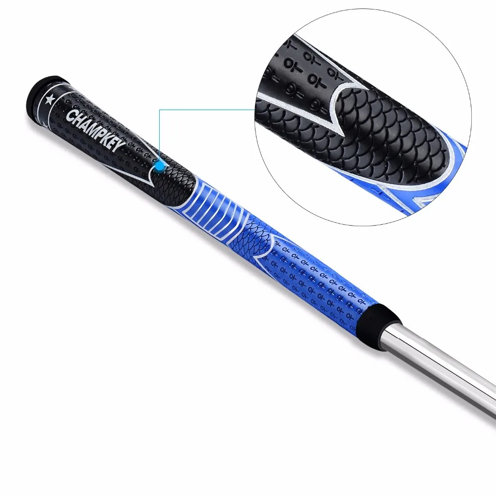 Новая высокотехнологичная ручка для гольфа из искусственной кожи 10 x шампки стандарт и средний размер AVS мягкая Pu ручка для гольфа s 7 цветов