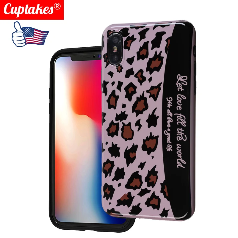 Дикий леопардовый чехол с животными для iPhone 6 S мягкие силиконовые чехлы 7 8 Plus