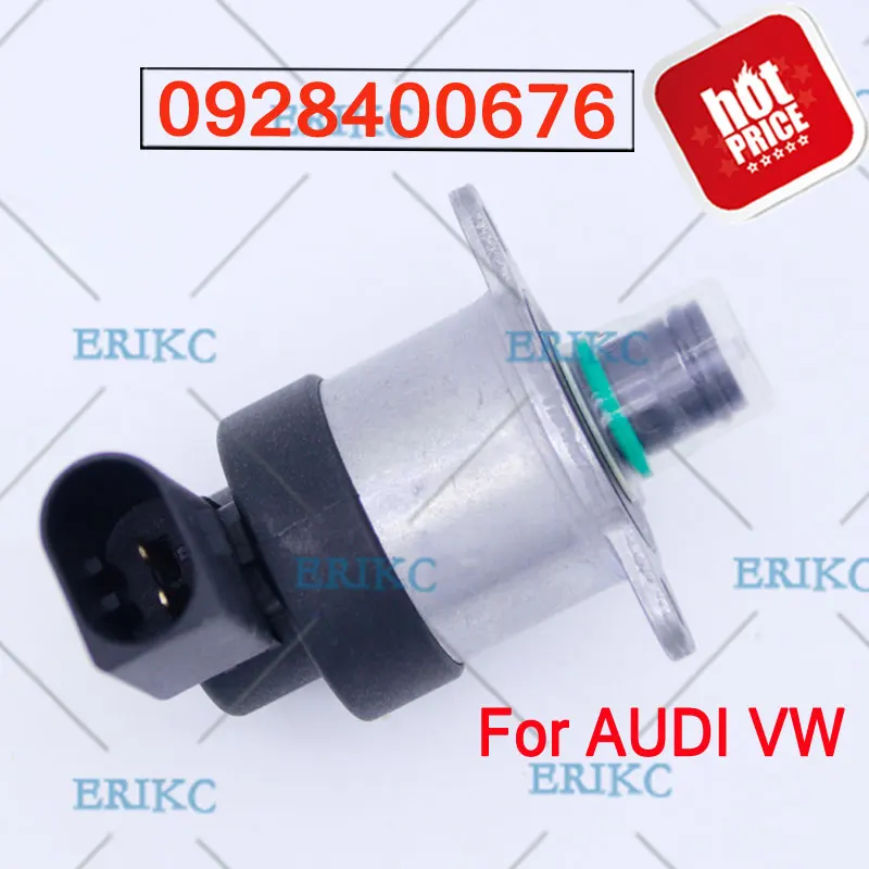 

ERIKC 0928400676 Metering Unit SCV 0 928 400 676 Pressure Fuel Pump Oil Regulator Metering Control Valve For AUDI Volkswagen