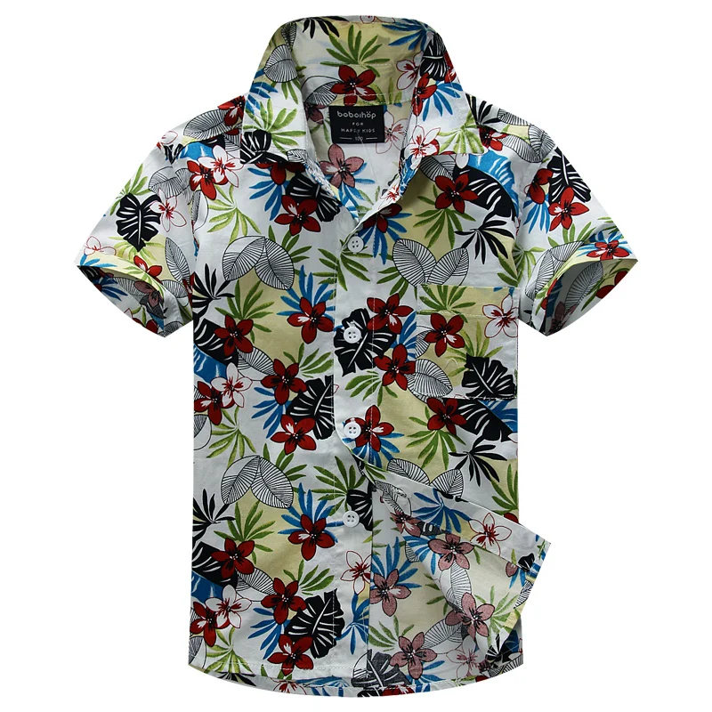 M Chemise Hawaïenne "Fête d'été" 100% coton 6XL Hawaïen Hawaïienne 
