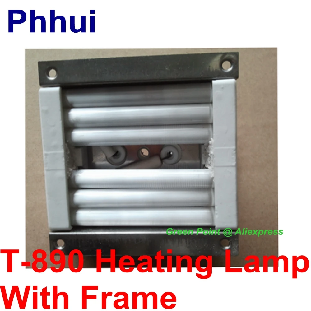 PUHUI T-890 нагревательная лампа с рамкой T890 IRDA Сварщик Замена лампы с подогревом T 890 печь с подогревом аксессуары