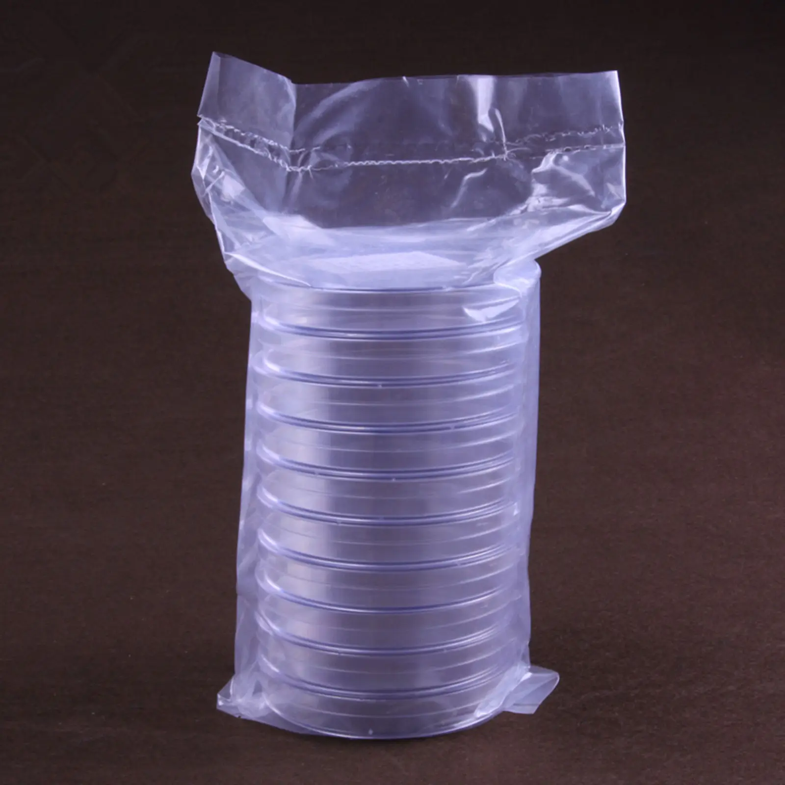 

60mm Sterile Polystyrene Plastic PS Petri Dish,Plate With Lid,Disposables 10Pcs