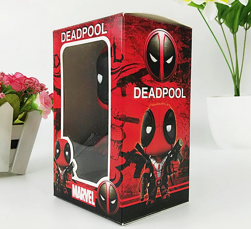 Коробка Игрушки Бесплатно Brinquedos 13.5 см X Men Фильма Deadpool Рисунок Косплей аниме Juguetes