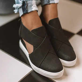 

New women casual shoes slips ladies fancy shoes women's macines comfortable breathable walking