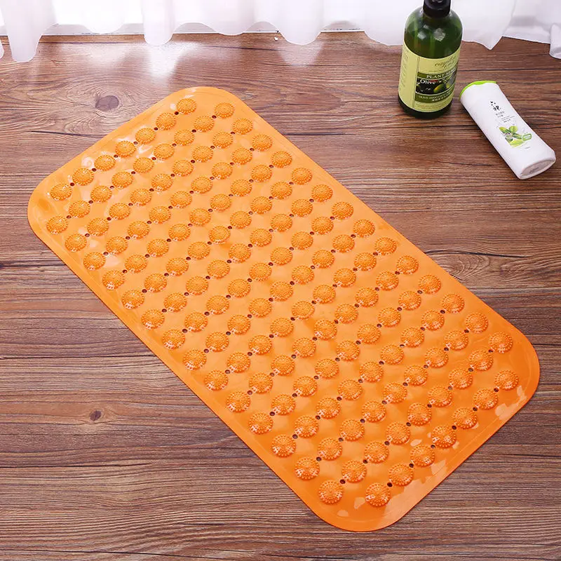 Pvc Bath Mat With Suction Cups For Bathroom Toilet Shower Room Mats