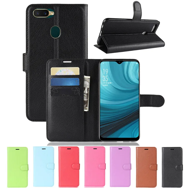 

For OPPO AX7 Case OPPO AX7 Pro Case Cover Luxury PU Leather Case On For OPPO AX7 CPH1901 OPPOAX7 AX 7 A7 AX7 Pro Case Flip Cover
