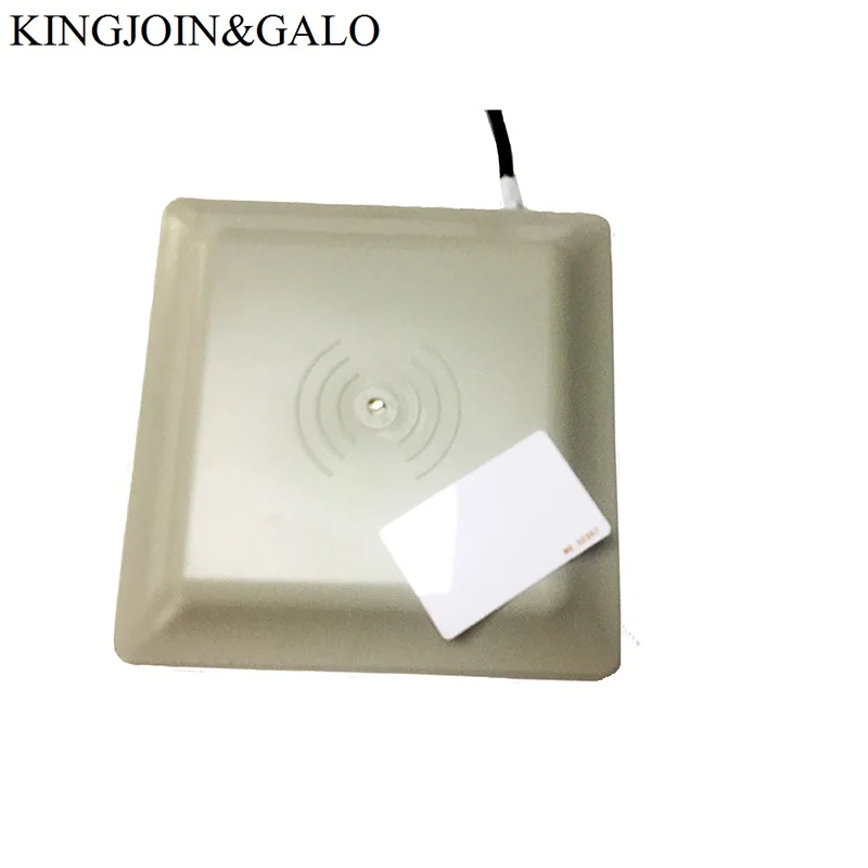 UHF RFID card reader 6m long distance range with 8dbi Antenna RS232/RS485/Wiegand Read Integrative UHF Reader