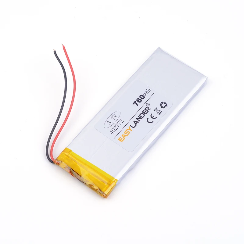 3.7V polymer lithium battery 402772 760MAH batterie lithium For iPhone