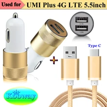 Двойной зарядное устройство USB и usb 3,1 зарядный кабель для передачи данных для UMI umidigi Z Plus E Super 4G LTE Z1 Z Pro USB type C кабель для синхронизации зарядного устройства