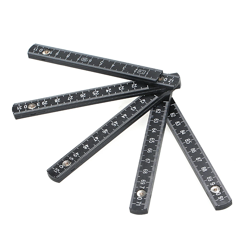 2 Meters Ruler Slide Ten-Parts Folding Measuring Tool For Carpenter Brand new 