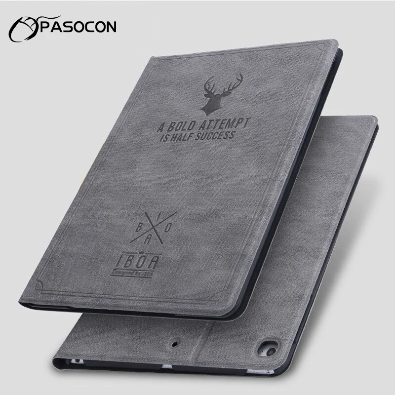 Чехол PASOCON для нового iPad Air 1/2 9," планшет подставка из искусственной кожи Магнитный умный чехол Авто Режим сна/пробуждения для iPad Air 2 9,7 дюймов