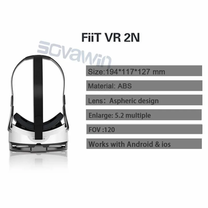 virtual fone de ouvido 120 fov vídeo