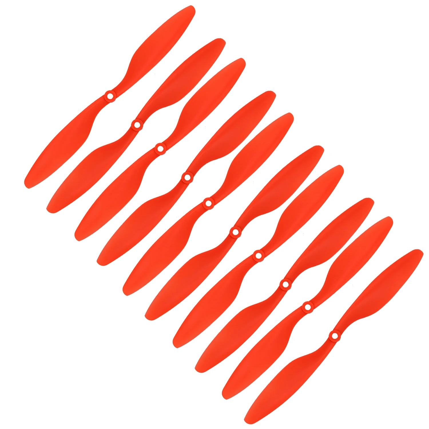 

1045 10"*4.5" Blade Propeller(Orange) props For RC 4-axis KK Multicopter Quadcopter +Free shipping