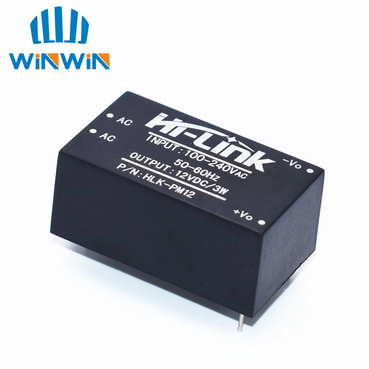 

20pcs HLK-PM12 AC-DC 220V to 12V Buck Step Down Power Supply Module Converter Intelligent Household Switch HLK-PM12 UL/CE