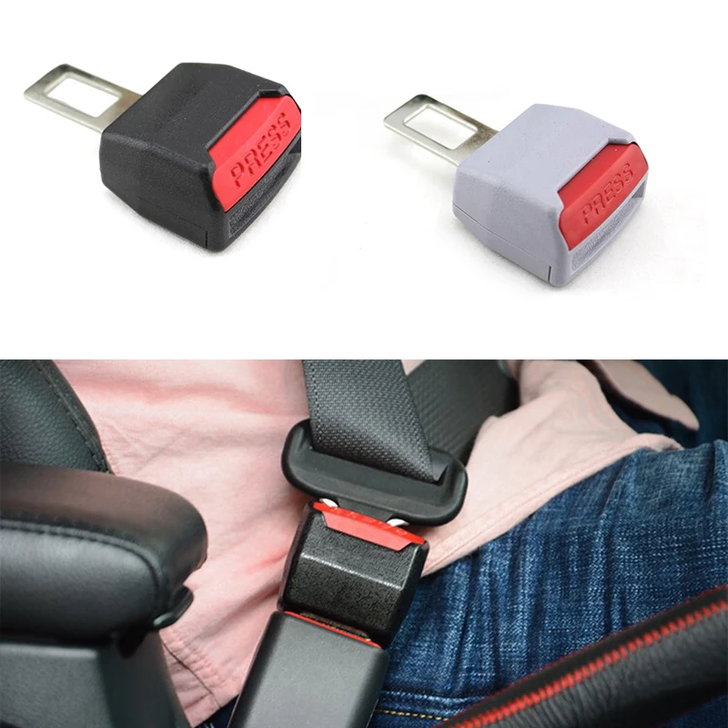 2Pcs Car Safety Adjustable Seat Belt Clip Extender For Ford Focus 2 3