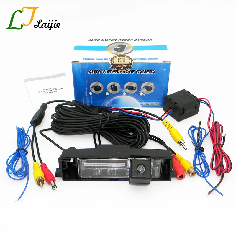 Goedkoop Laijie Auto Achteruitrijcamera Voor Toyota Aygo Peugeot 108 Citroen C1 HD CCD Nachtzicht Auto Reverse Parking Camera NTSC