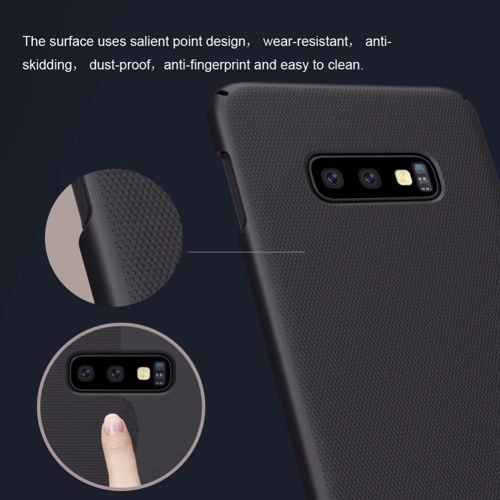 For Samsung Galaxy S10e case cover global S10e back cover Super Frosted protective case samsung s10e Nillkin original case