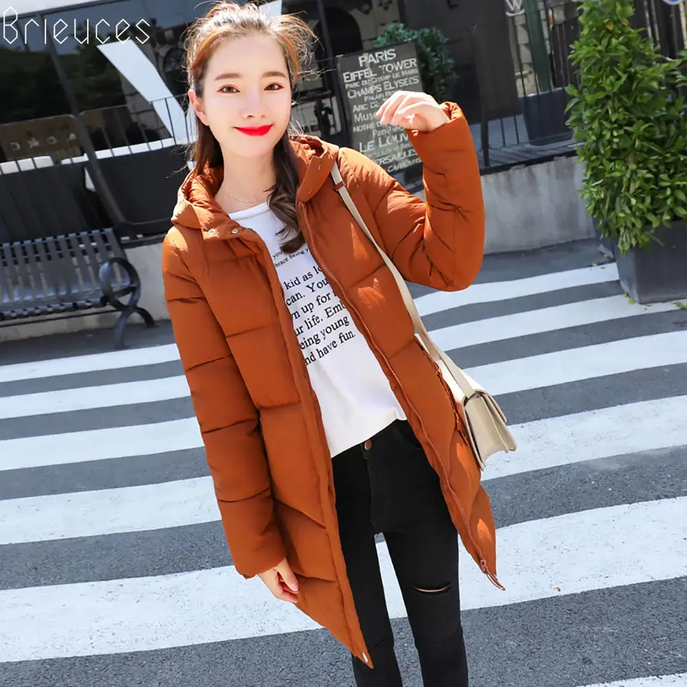 Beieuces 2018 Warm Winter Jacket Women Hooded plus size Outwear Bread Loose Style warm Winter Coat women Thicken long Parkas Beieuces 2018 Warm Winter Jacket Women Hooded plus size Outwear Bread Loose Style warm Winter Coat women Thicken long Parkas