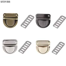 SFDVBB Metal Clasp Turn Lock Twist Lock for DIY Handbag Bag Purse Hardware Closure SFDVBB Metal Clasp Turn Lock Twist Lock for DIY Handbag Bag Purse Hardware Closure