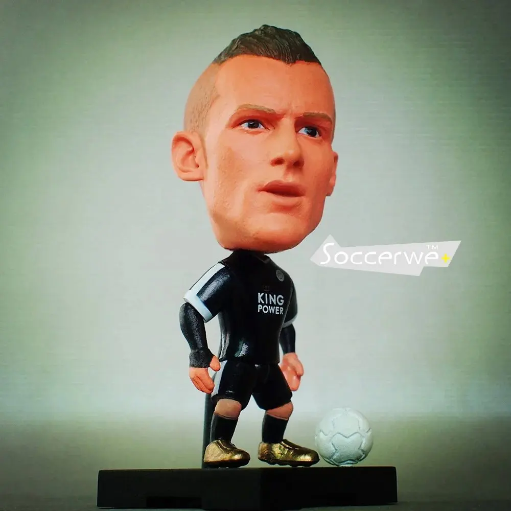 

Soccerwe+ Soccer Player Movable Dolls 9# VARDY (LC +Black +2016) 2.5" Figurine