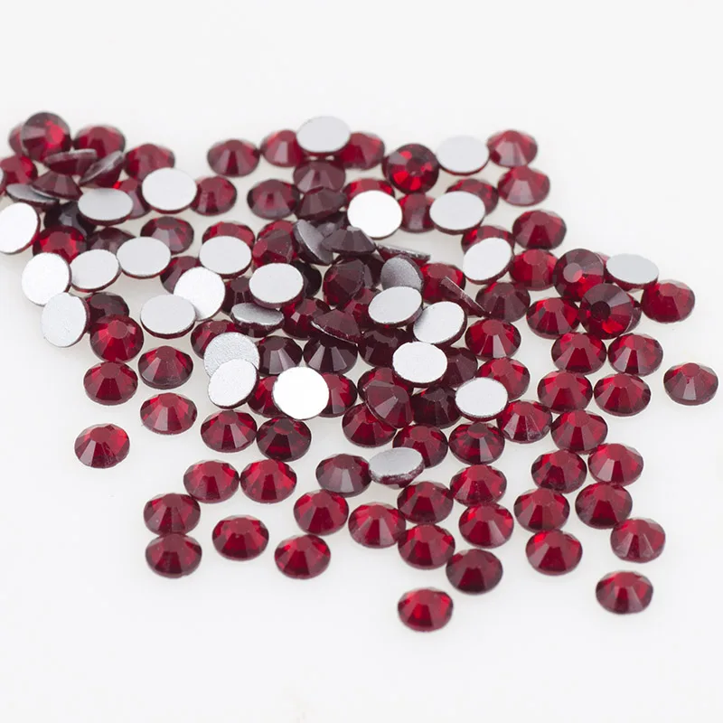 Glitter Rhinestones Crystal SS3 SS16 Non Hot Fix FlatBack Strass Sewing & Fabric Garment