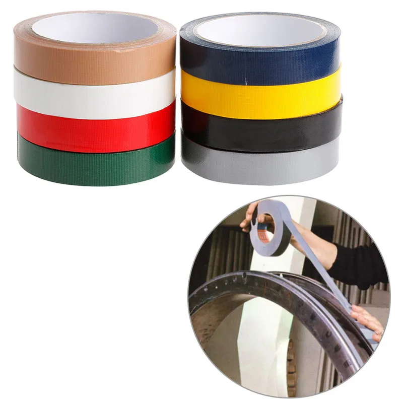 

New Duct Gaffa Gaffer Waterproof Self Adhesive Repair Bookbinding Cloth Tape