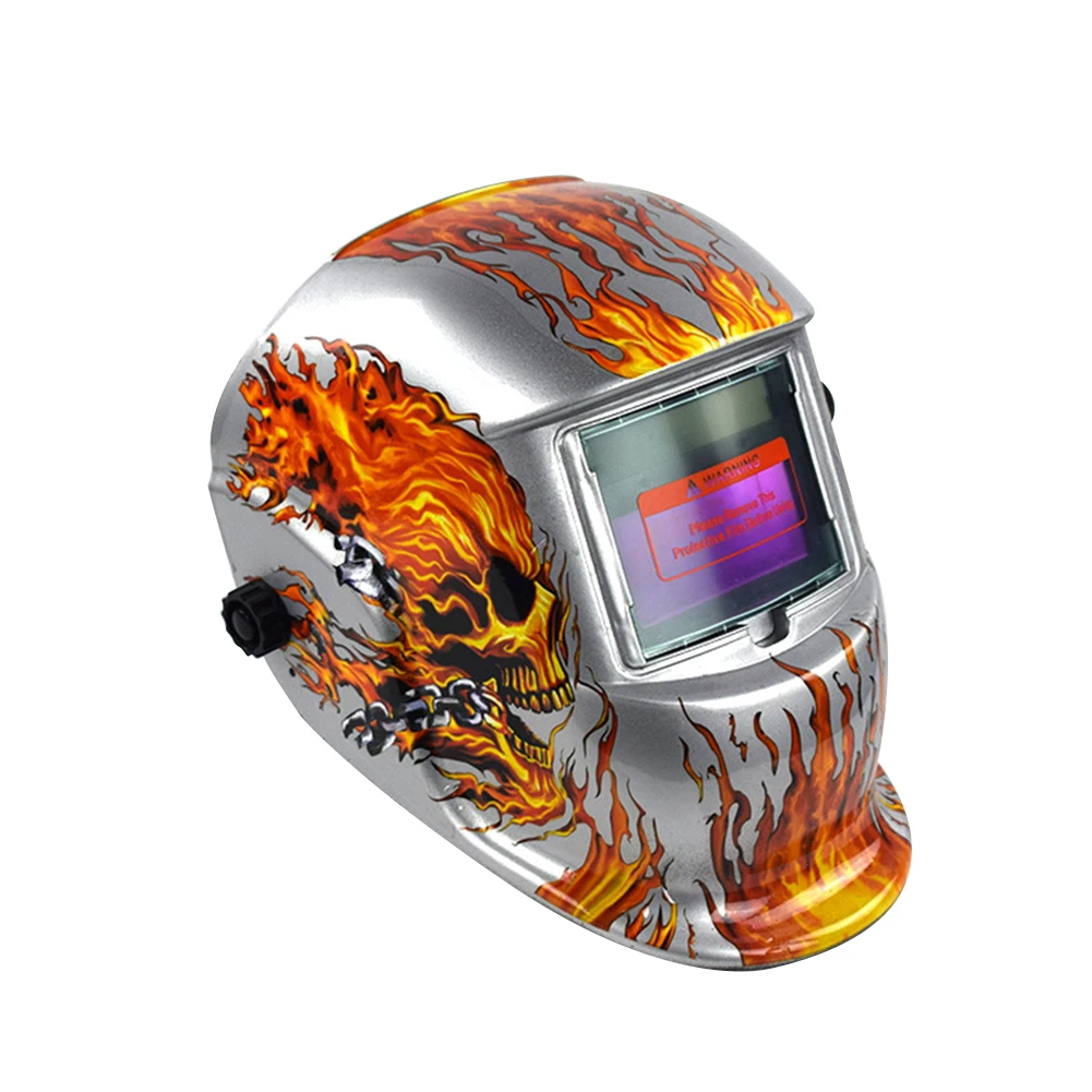 

Out Control Helmet Solar For Welding Machine Protecter Welding Mask Face Mask Welding Lens Grinding Auto Darkening Cap