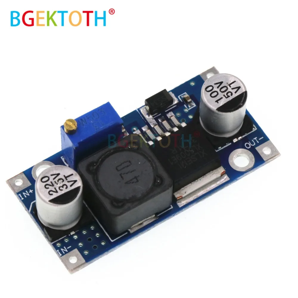SUNLEPHANT XL6009 DC Booster Модуль питания модуль Выход регулируется Супер LM2577 шаг вверх