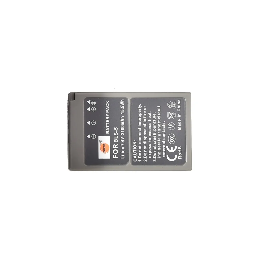 Günstige DSTE 2 PCS PS BLS5 BLS 5 Li Ion Batterie + UDC84 USB Port Ladegerät für Olympus E 420 E 450 E 600 E 620 E P1 E PL1 e PLE15 E PM1