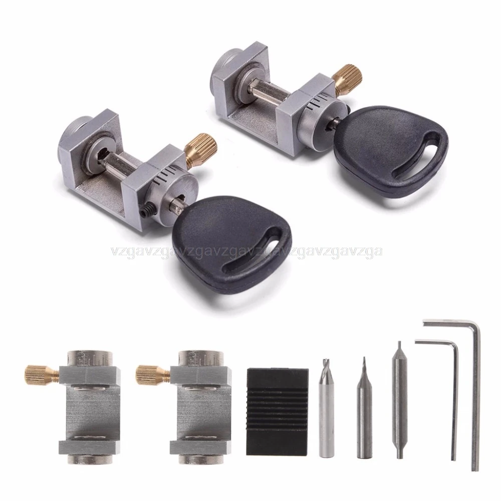 

Key Clamping Fixture Duplicating Cutting Machine For Car Key Copy Tool Universal JUL19 dropship