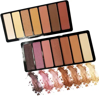 

ZD Brand Makeup 7 Colors Matte Shimmer Eyeshadow Palette Natural Earth Color Eye Shadow Cosmetics Pigment Eyes Shades F2175