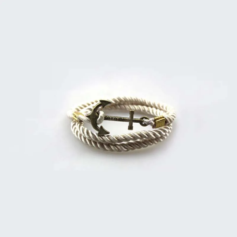 

Men's Rope Wristband Bracelet Handmade Women Men Bangle