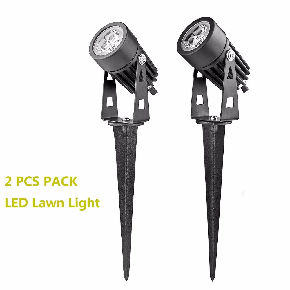 Buy 2PCS PACK 3W Waterproof Outdoor Lighting Spot