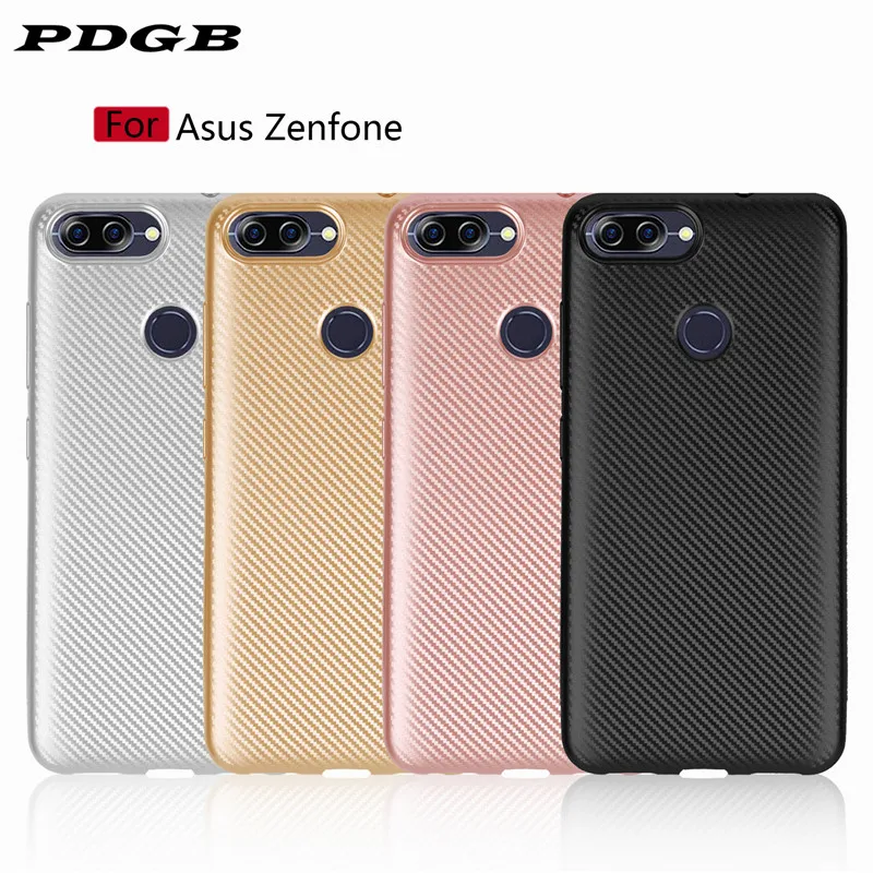 PDGB ТПУ чехол для Asus Zenfone MAX M2 ZB633KL ZB632KL Plus M1 ZB570TL ZB555KL Pro ZB602KL противоударный мягкий