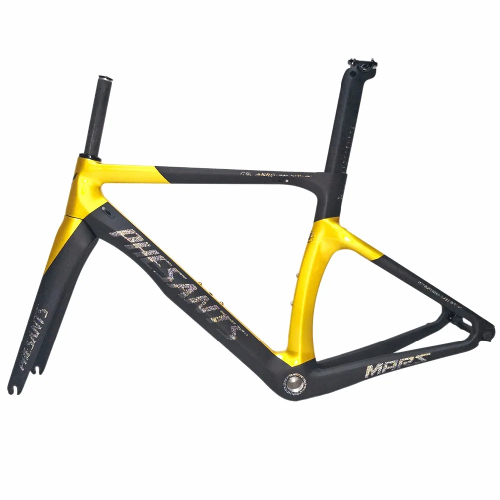 Perfect free shipping carbon road bike frame road cycling bicycle frameset oem brand frame clearance frame fork seatpost carbon frame 3