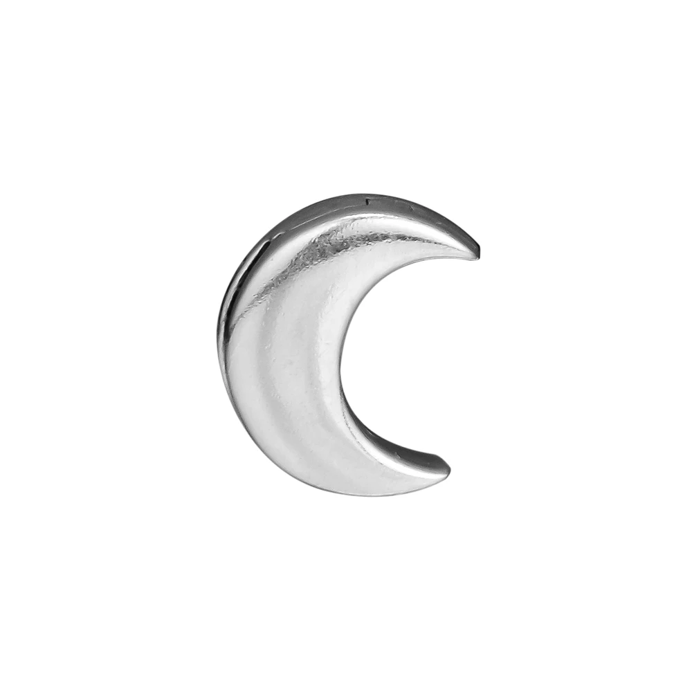 

Fits Reflexions Bracelet Genuine 925 Sterling Silver Moon Clip Charm Beads for Jewelry Making Kralen Berloques Wholesale