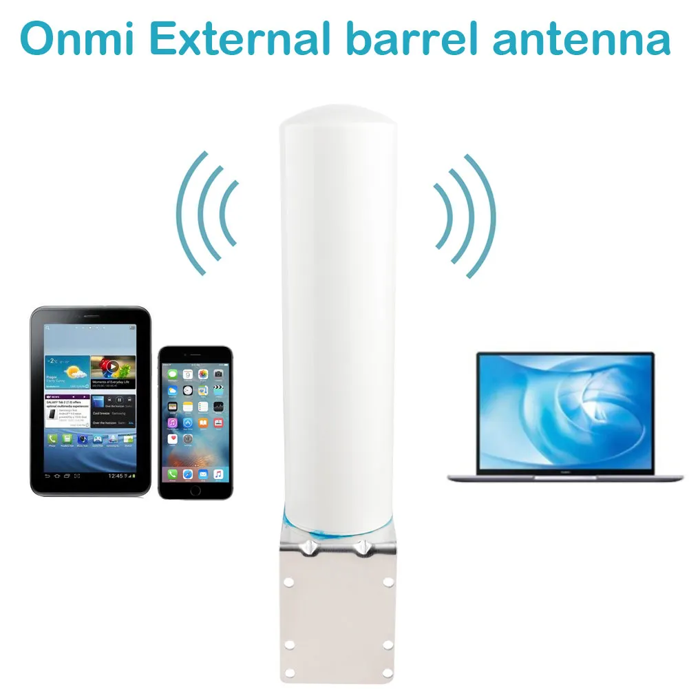 Новая 4g внешняя антенна 698 2700 МГц Onmi бочка с N женский для GSM W CDMA 2g 3g повторитель