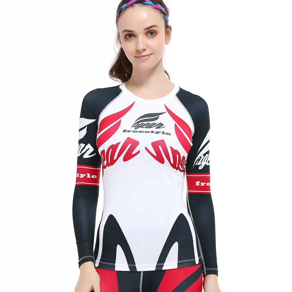 Womens Compression Tight Skin T Shirts Long Sleeves Casual Shirts