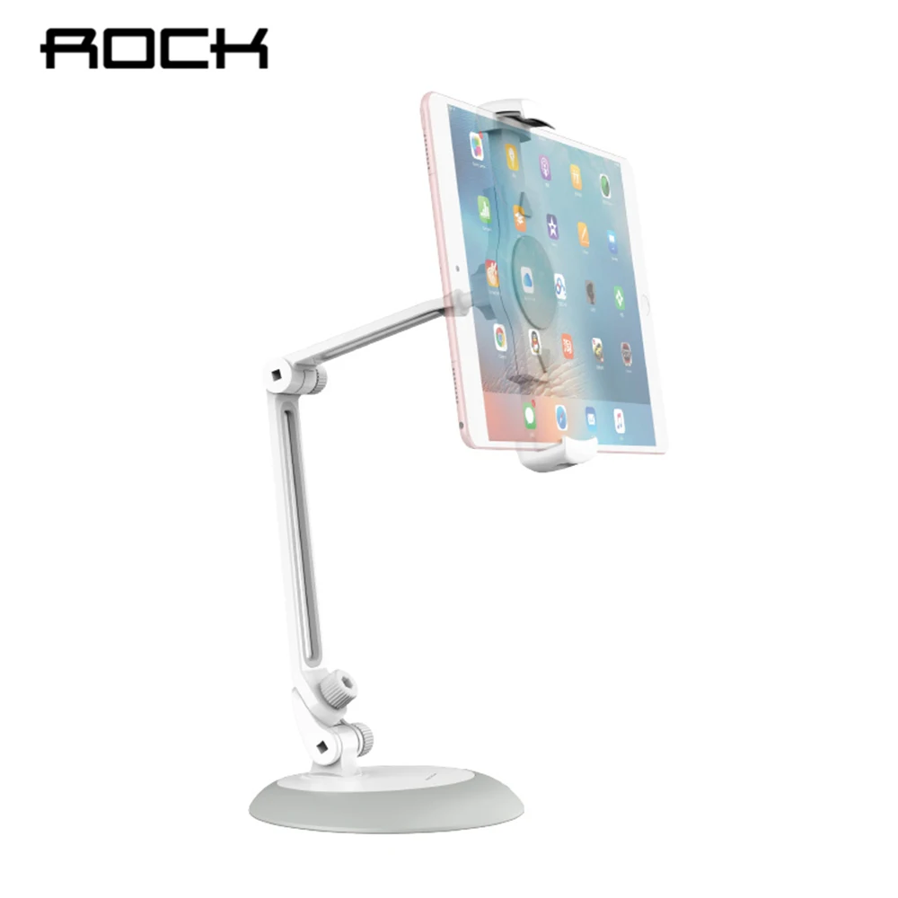 

ROCK Flexible Tablet Phone Holder for iPhone iPad Long Arm Bed Desktop for iPad 2 3 4 Air Mini Pro Xiaomi 4-12.9 Inch