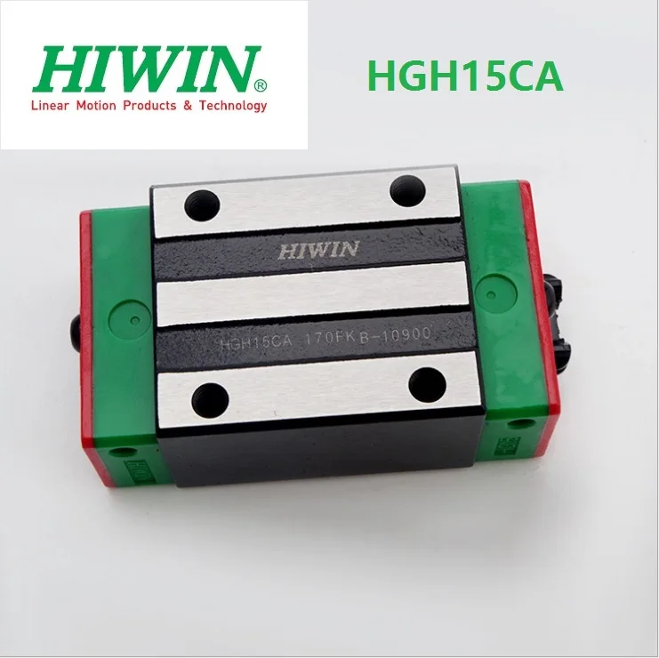 

4pcs/lot HGH15CA 100% Original Hiwin blocks HGH15CA narrow blocks match with HGR15 rail for cnc