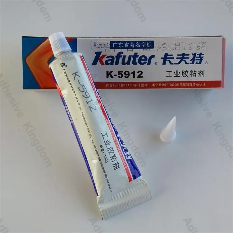 2 шт. Kafuter 100 г K-5912 oxime черный силикон высоковольтное оборудование клей железо Специальная печь клей