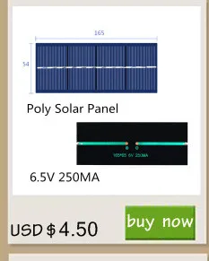 Мини-круговой ПЭТ поли солнечная панель 4,5 V 100MA для DIY игрушки/светильник на солнечной лужайке светильник с датчиком s/светильник на солнечной батарее