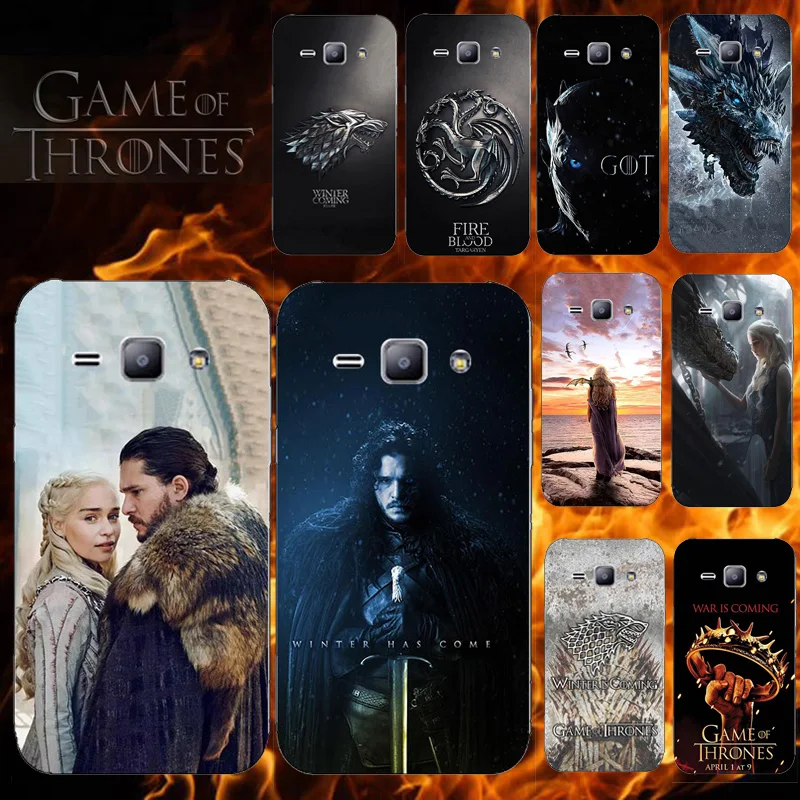 

Cover Painted Case For Coque Samsung Galaxy J1 6 2016 Phone Back Cover Game Of Thrones Case For Samsung J1 2016 J120 J120F J120H