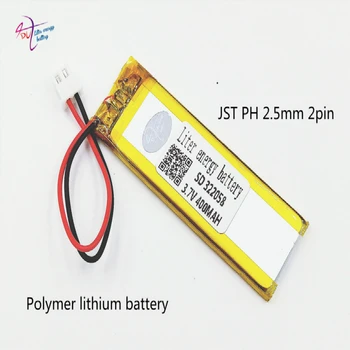 

XHR-2P 2.54 302060 322058 3.7V 400mAh core in the lithium polymer battery, Bluetooth MP3 player battery