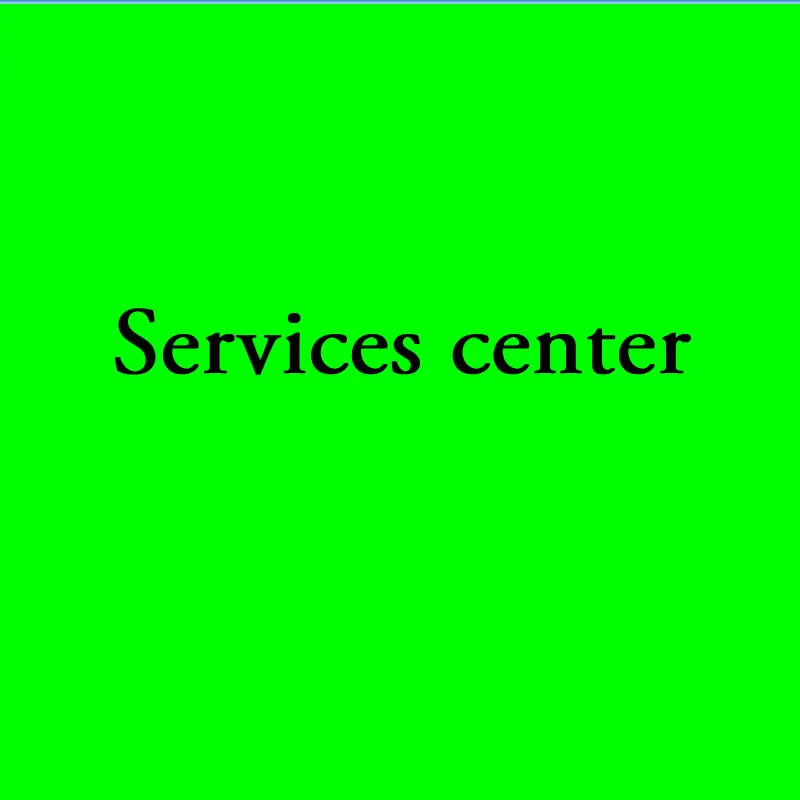 

Services center