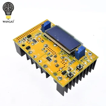 

10A DC-DC Adjustable LCD Dual Display CC CV Step-down Power Supply Module Short Circuit Protection Case DC-DC Boost Converter