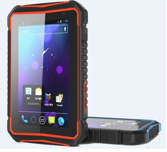 

Weather Proof rugged 7 RFID barcode inch scanner/fingerprint phone call Tablet PC monitor