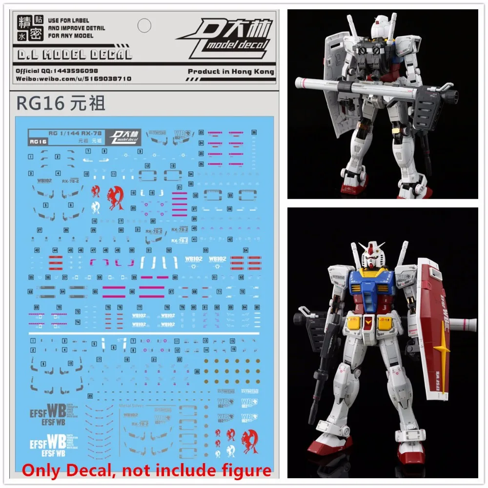 D L High Quality Decal Water Paste Rg16 For Rg 1 144 Rx 78 Prototype Dl068 Action Figures Aliexpress D L High Quality Decal Water Paste Rg16 For Rg 1 144 Rx 78 Prototype Dl068 Action Figures Aliexpress