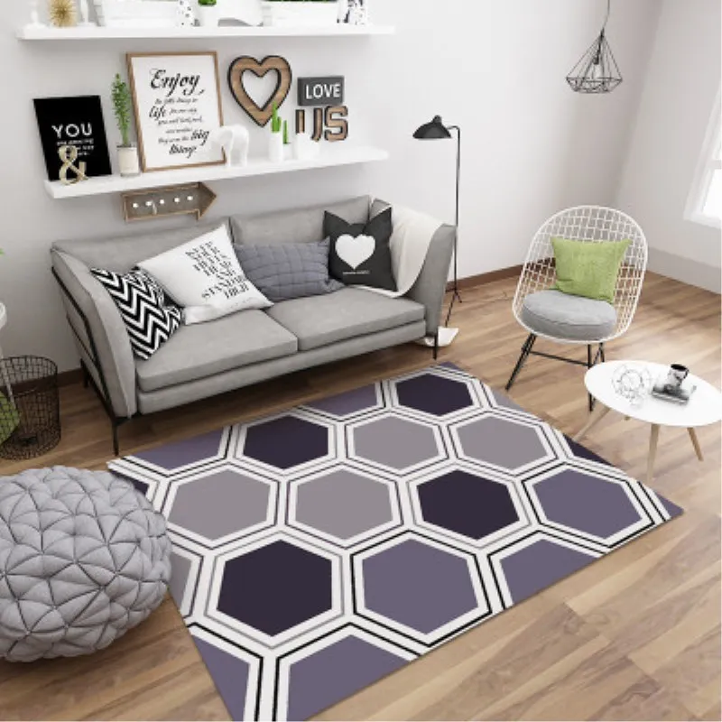 European Style 6mm 3D Carpet For Living Room Anti Slip Soft Kids