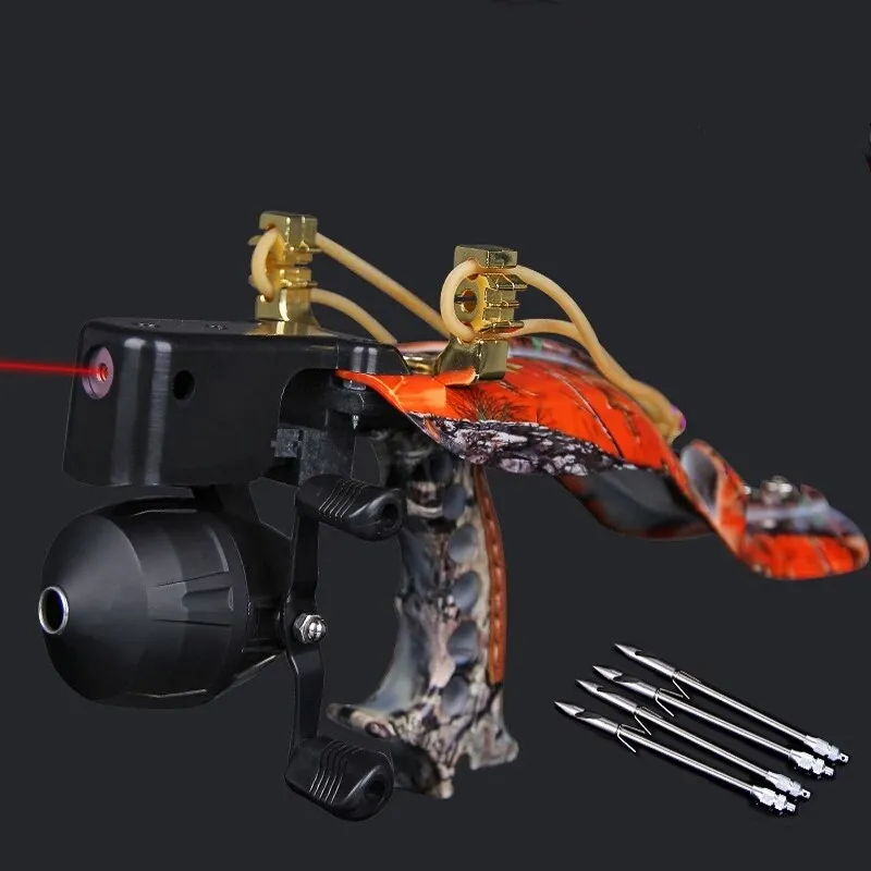 2017 High Quality Laser Slingshot Black Hunting Bow Catapult Fishing Bow Outdoor Powerful Slingshot for Shooting Crossbow Bow 2017 High Quality Laser Slingshot Black Hunting Bow Catapult Fishing Bow Outdoor Powerful Slingshot for Shooting Crossbow Bow
